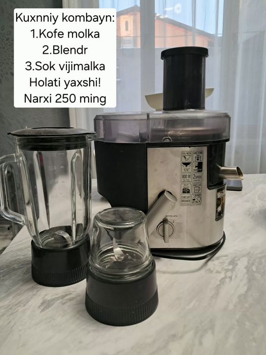 Blendrlar va maydalagichlar