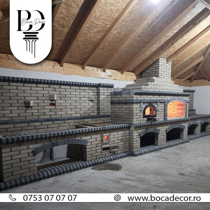 Cărămidă pentru grătare de exterior, garduri, cărămidă aparenta