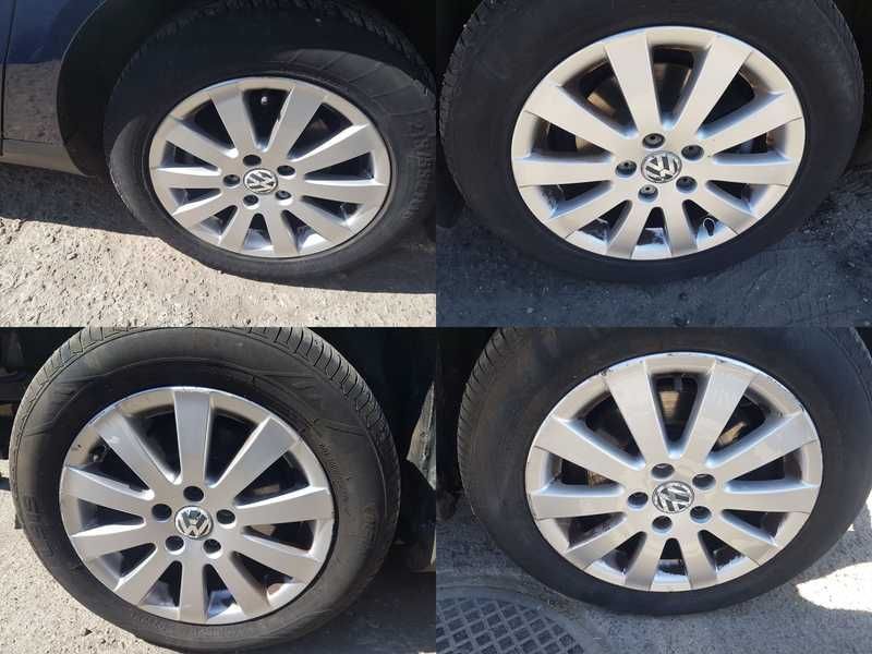 Set 4 Jante Aliaj 5x112 215 55 16 R16 Seat Leon 1P 2005 - 2009