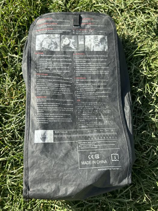 Перчатки предатор красные размер 7