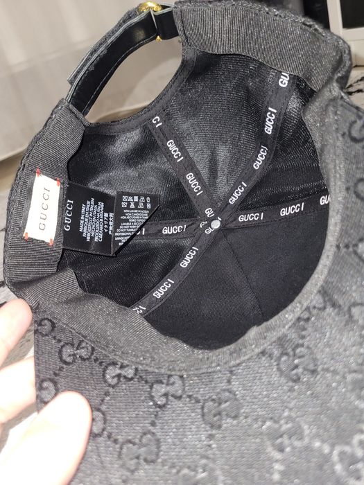 Șapcă Gucci neagra