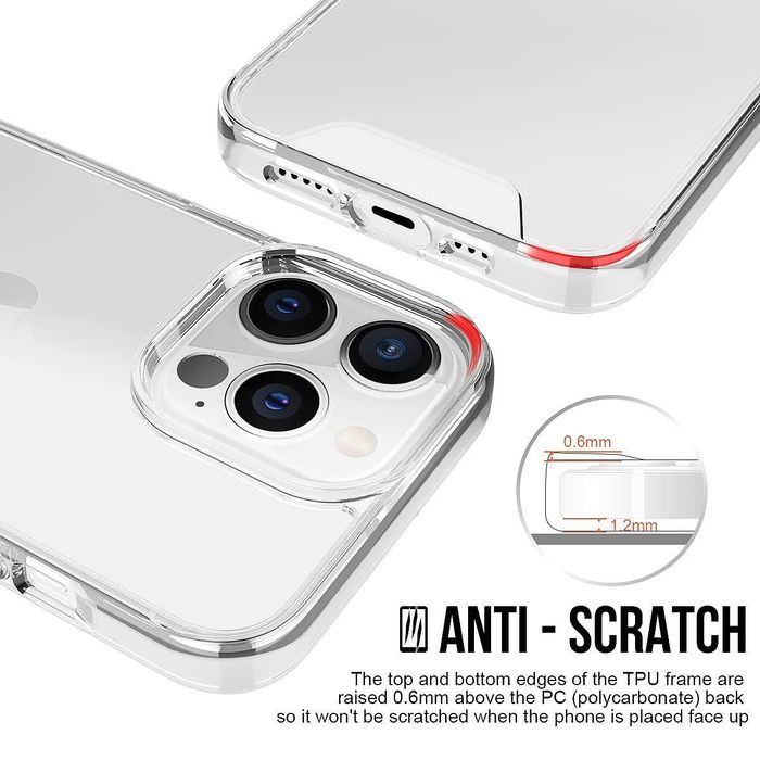 Прозрачен Кейс SPACE CASE за Apple iPhone 16 | 15 Pro | 14 | 13 Mini
