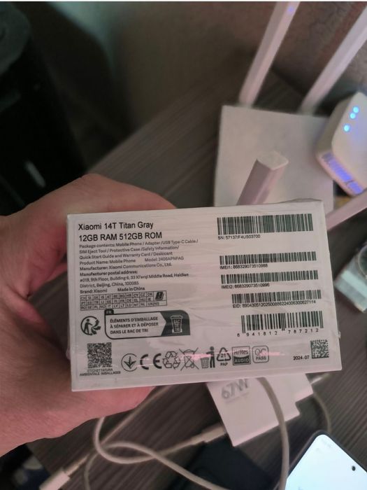 Xiaomi 14t 5G 12+12/512  дисплей 144Hz