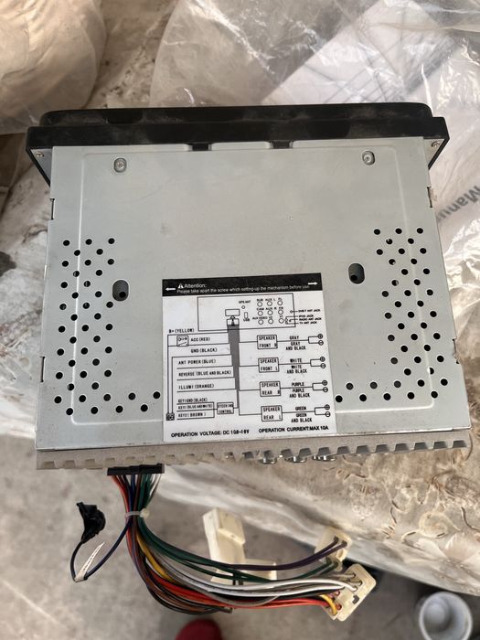 Магнитола бу.