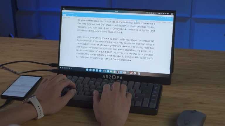 Портативный монитор Arzopa A1 Gamut