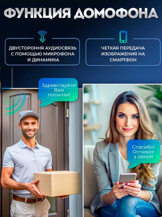 Умная PTZ камера для улицы и дома с Wi-Fi камера видеонаблюдения