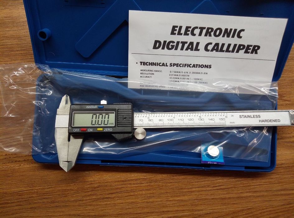 Штангенциркуль цифровой металлический