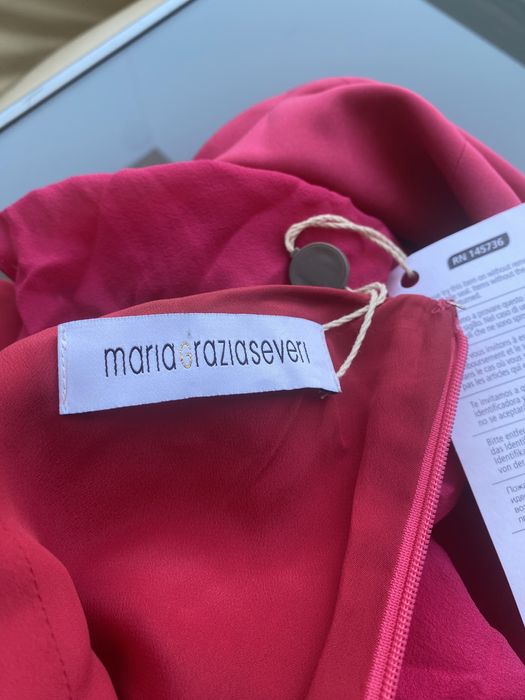 Розова рокля от 100% коприна НОВА