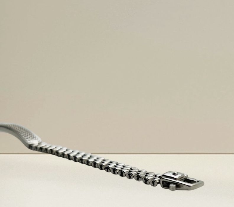 Италианска сребърна гривна