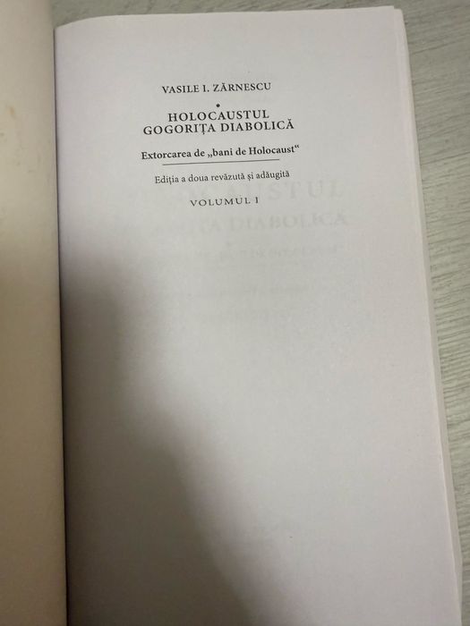 Holocaustul - Vasile I. Zarnescu