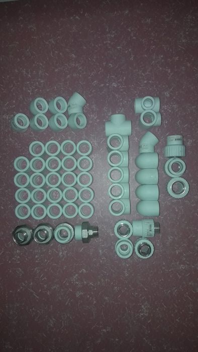 Адаптер муфта тройник отвод - пластик