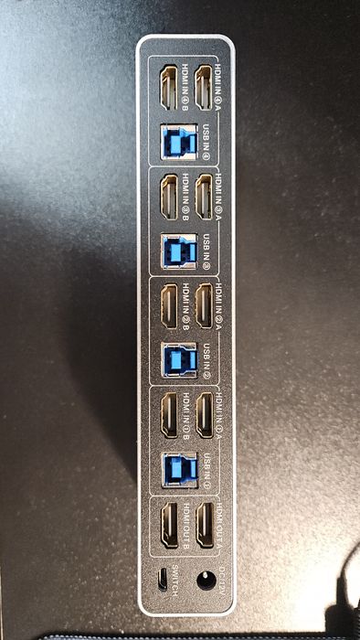 KVM switch 4K 4x2