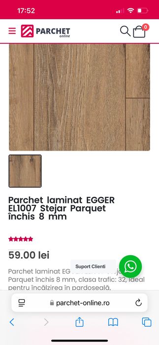 Vand parchet  Egger