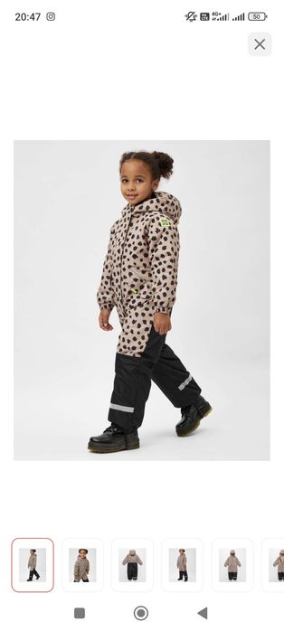 Комбинезон зима для девочки futurino 122