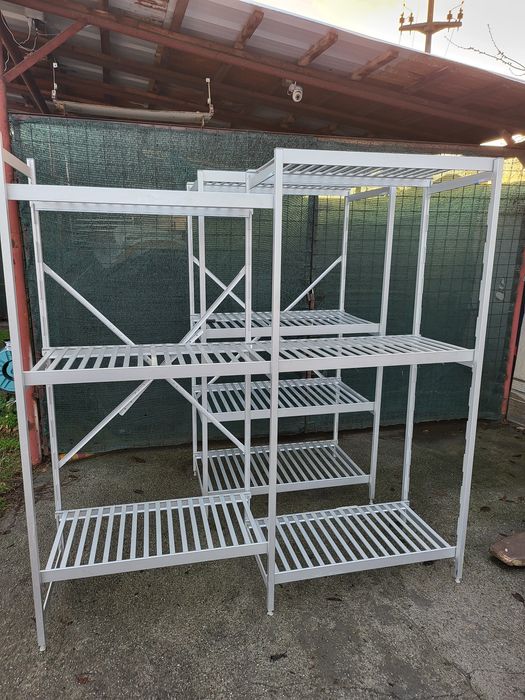 Vand rafturi pt bucatarie / camera frigorifica din aluminiu modulare