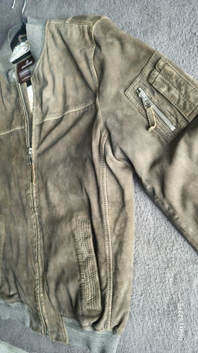 Мъжки кожен бомбър MILESTONE (M) 150€