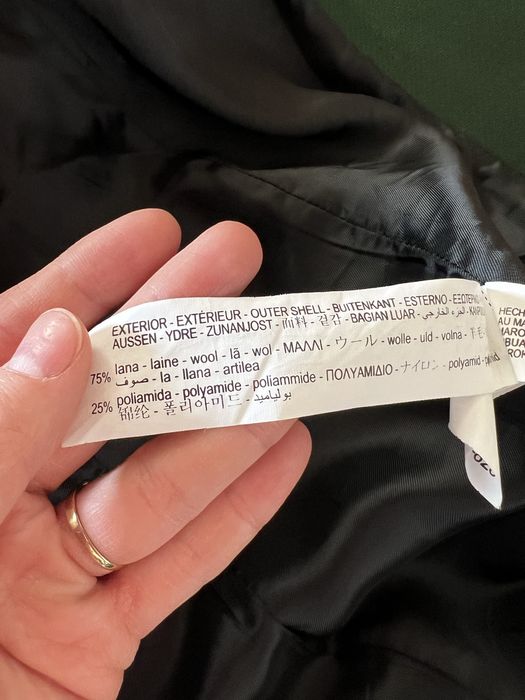 Зеленое пальто от Зара