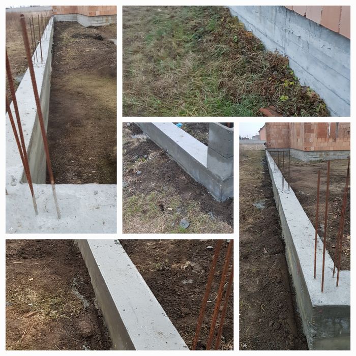 Teren de 966mp cu casa in construcție Micalaca
