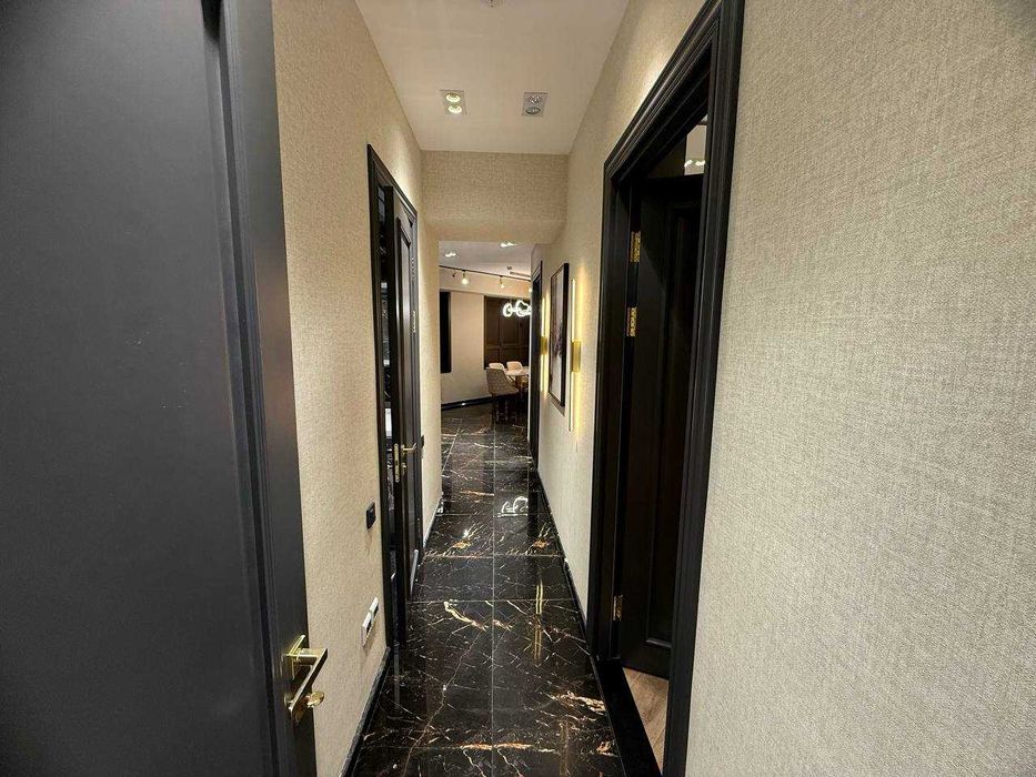 Akay City 4 комнатная на 24 этаже, Люксовый ремонт под ключ