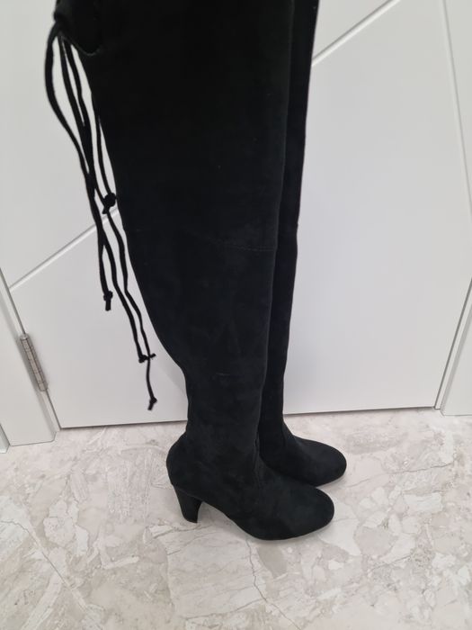 Дамски ботуши с ток