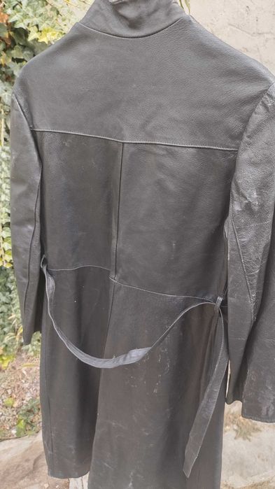 Дамско кожено манто