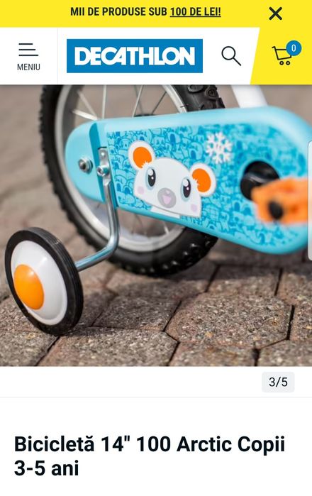 Bicicleta B'TWIN 14 inch