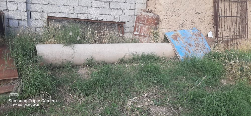 Asbest truba sotiladi uzunligi 4 m, diamtetr 400 mm