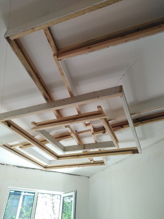 Ремонт под ключ. Малярка, Тяга, Гипсокартон, Шпаклёвка, Таркет, Офис,