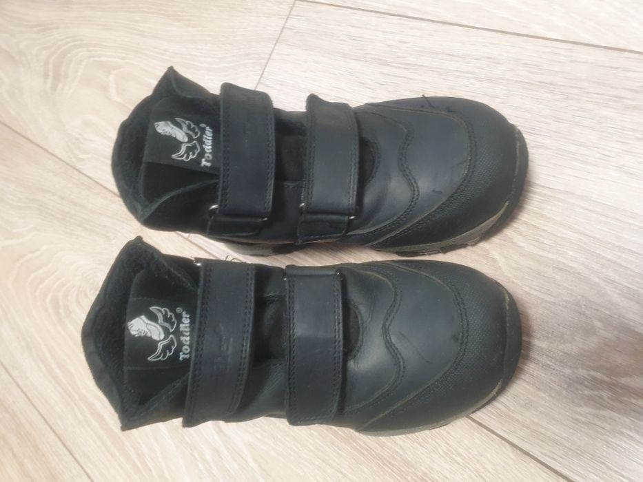 Осенние ботинки ортопедические  кожаные