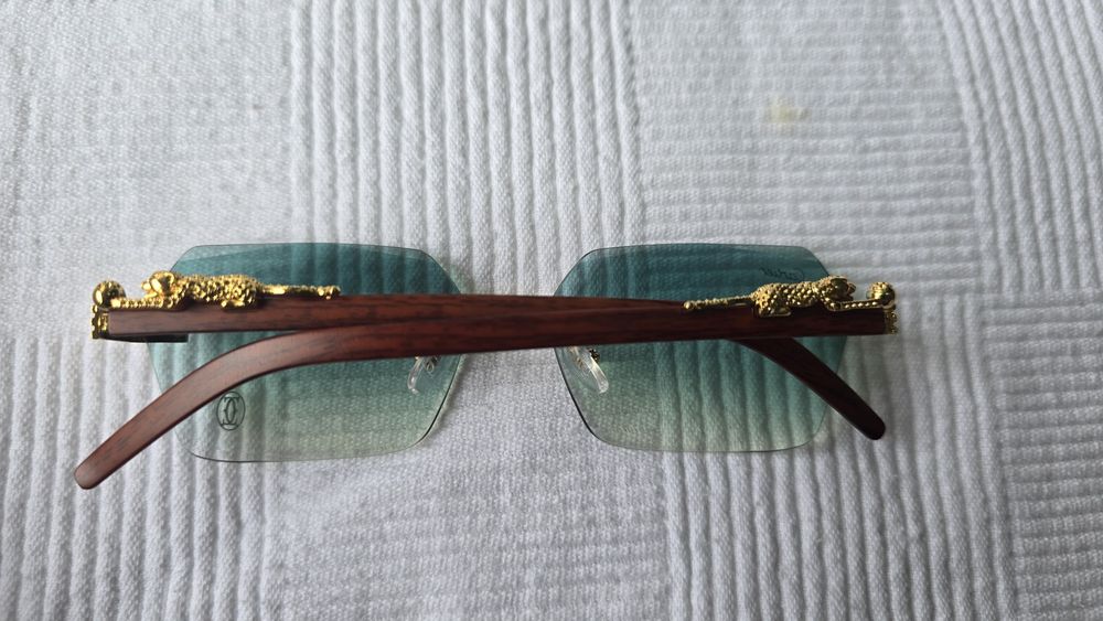 Ochelari de soare Rayban Cartier green