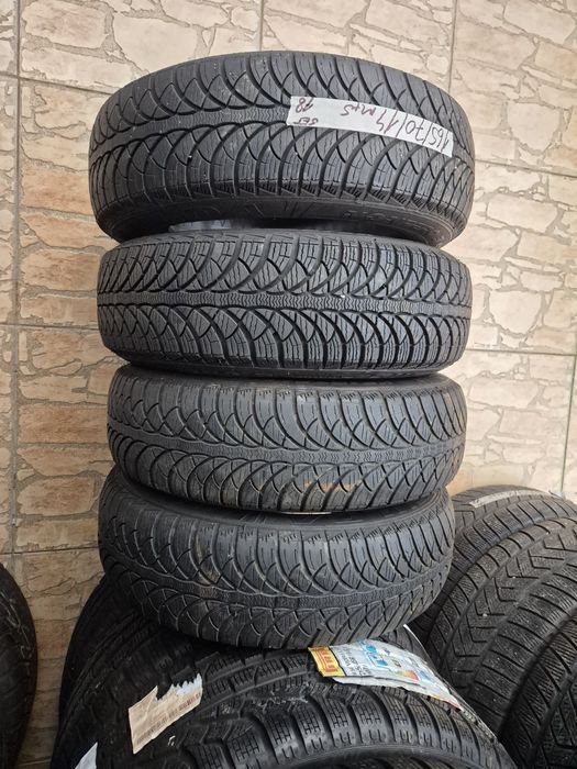 Vând cauciucuri 165/70/14 M+S set complet imp Germania