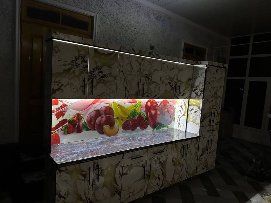 3 metrlik oshxona mebellari kafolati bilan