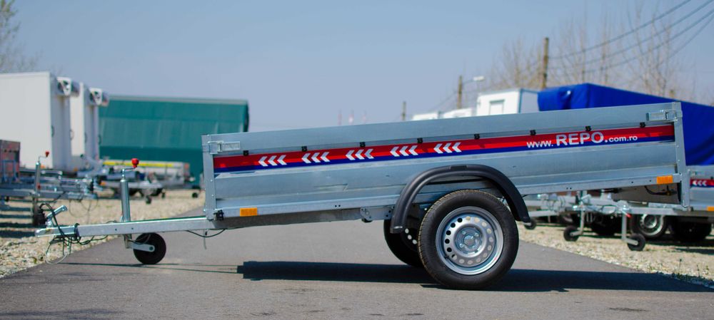 Remorca auto 750 cu prelata basculabila ,auto,atv apicola