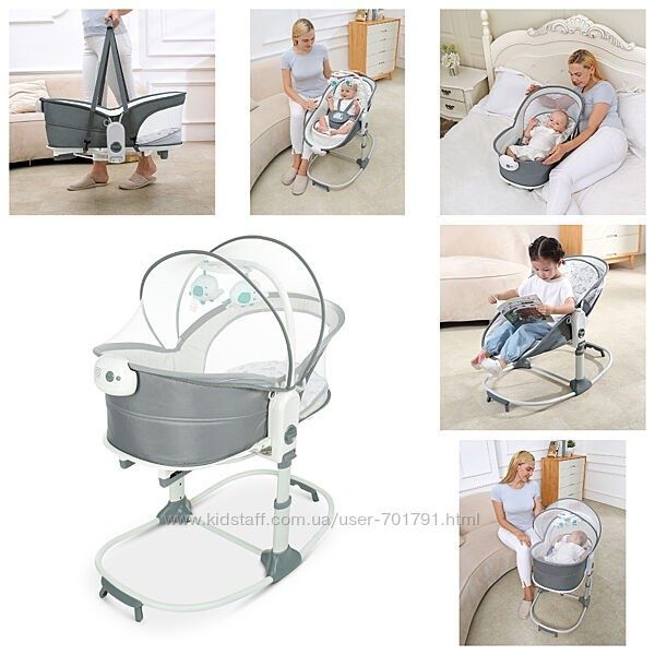 Детская люлька-качалка 6в1