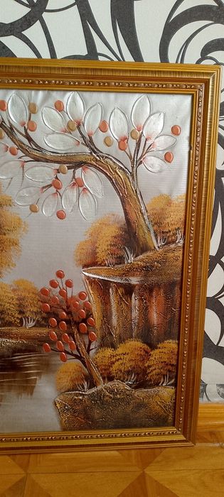Картина на виниловой пленке.