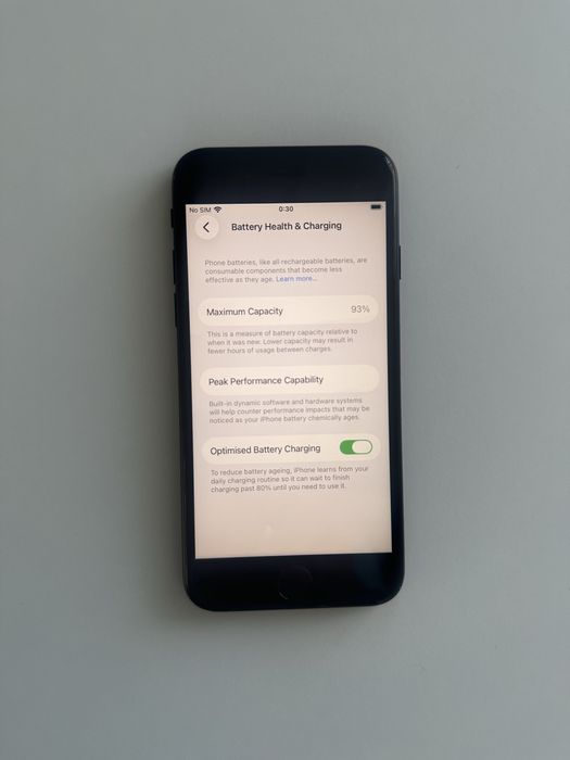 IPhone SE 3, Midnight 64GB