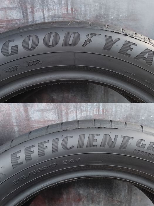4бр. летни гуми 215/55/17 GoodYear 
dot24
7.7мм