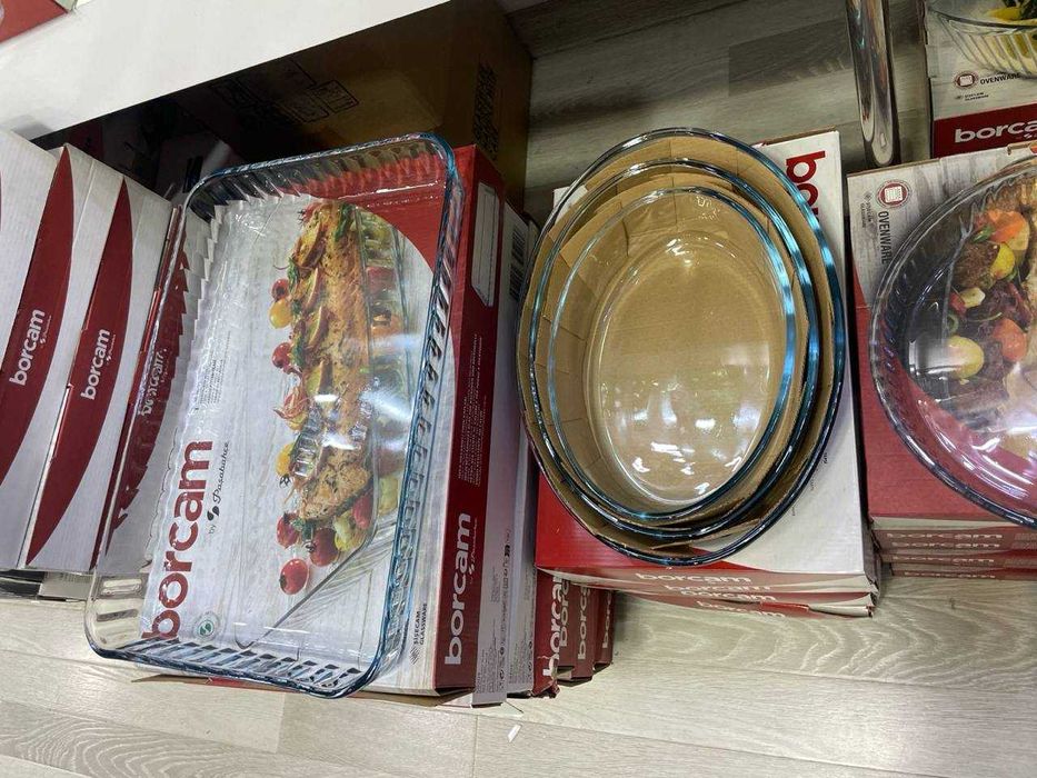 Borcam Стеклянный посуда для духовки