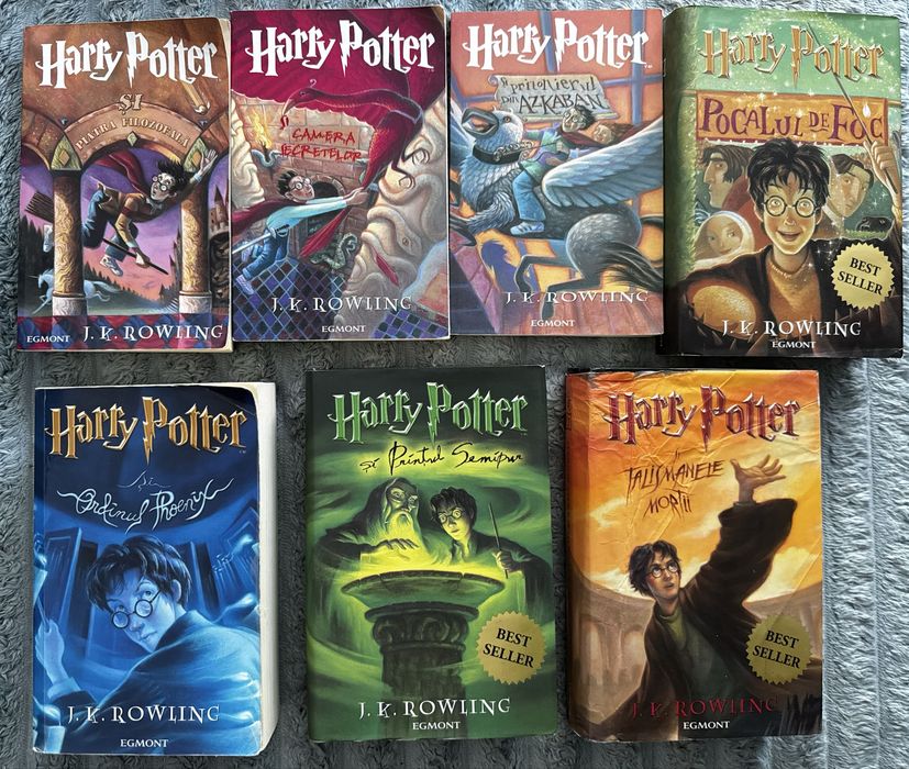 Carti Harry Potter editura Egmont carte colectie Harry Potter