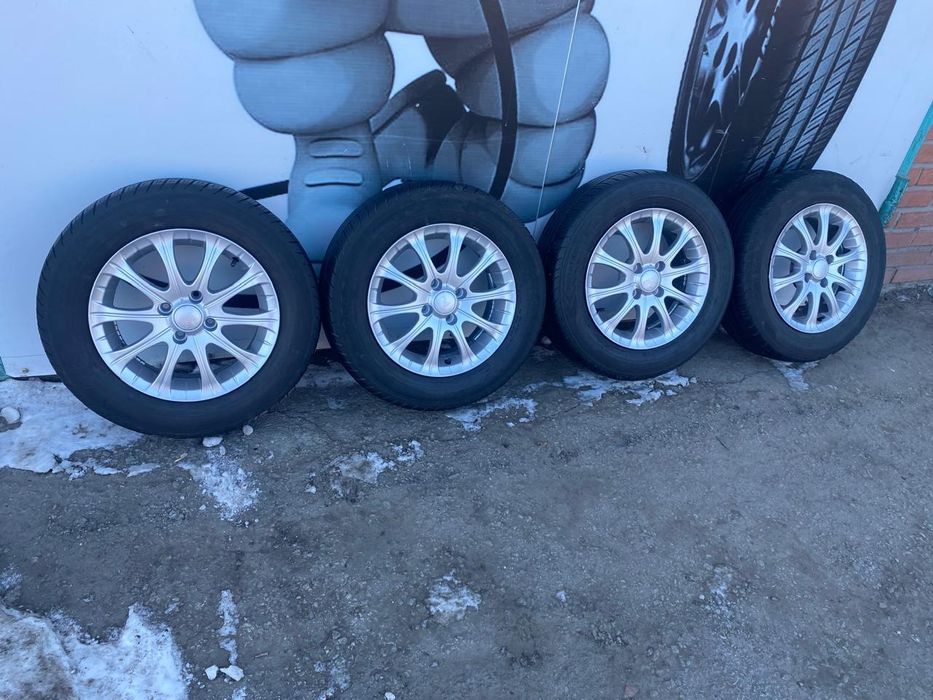 Диски с резиной на ВАЗ