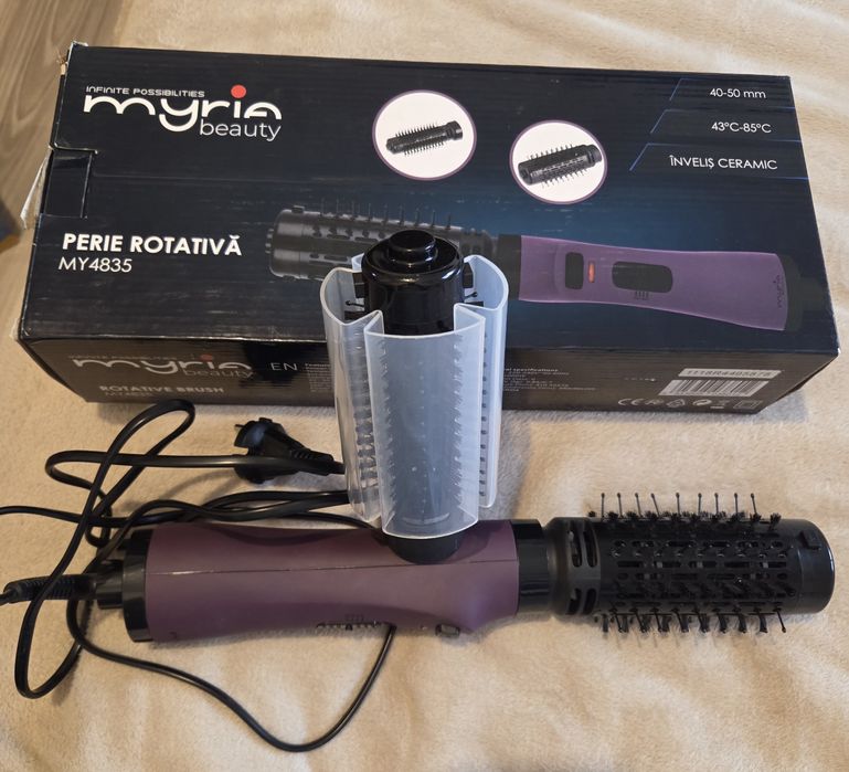 Perie de păr rotativă