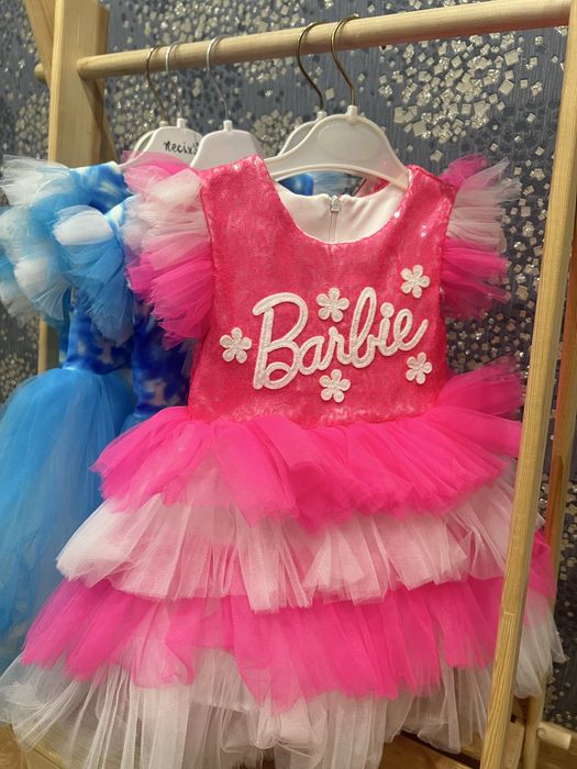 Платье барби и эльза