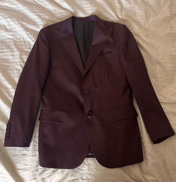 Costum Christian Tailor 100% lână, facut la comanda, ca nou!