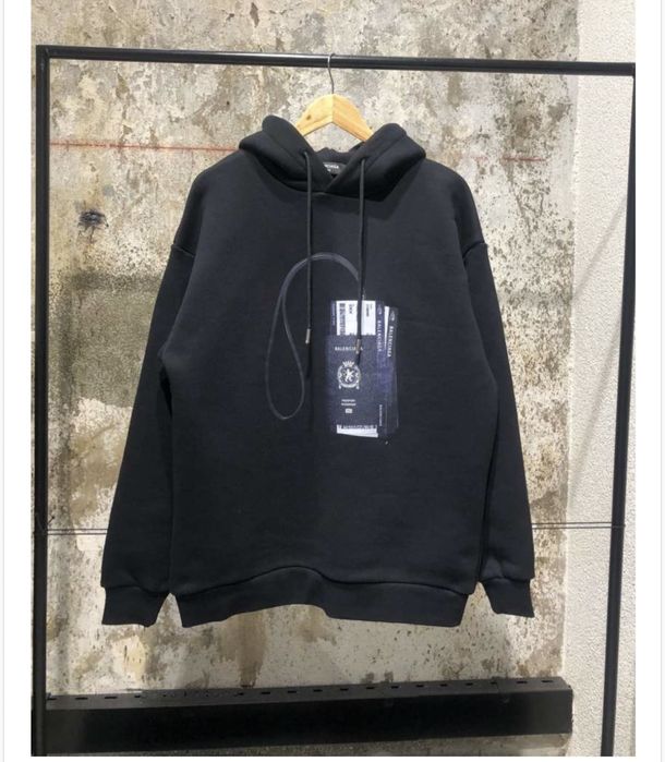 Hanorac balenciaga negru colectia noua premium