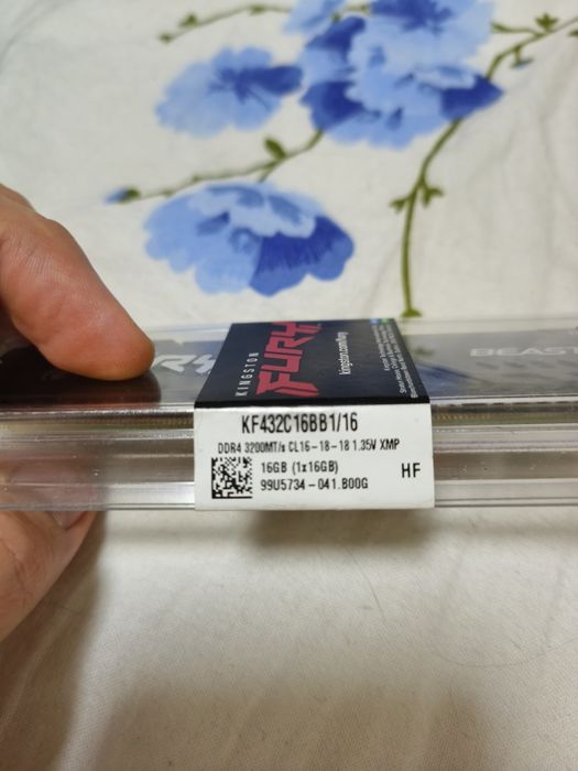 ОЗУ DDR 4 kingston Fury