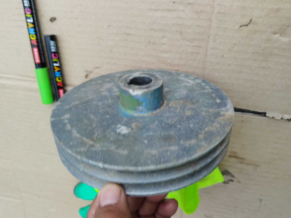 Fulie cu 2 canale de 10 mm