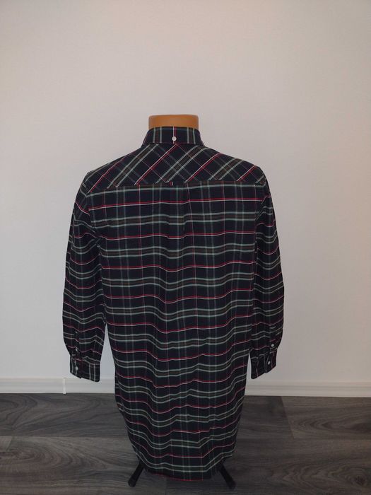 Camasa Fred Perry de dama bumbac verde alb rosu marimea M