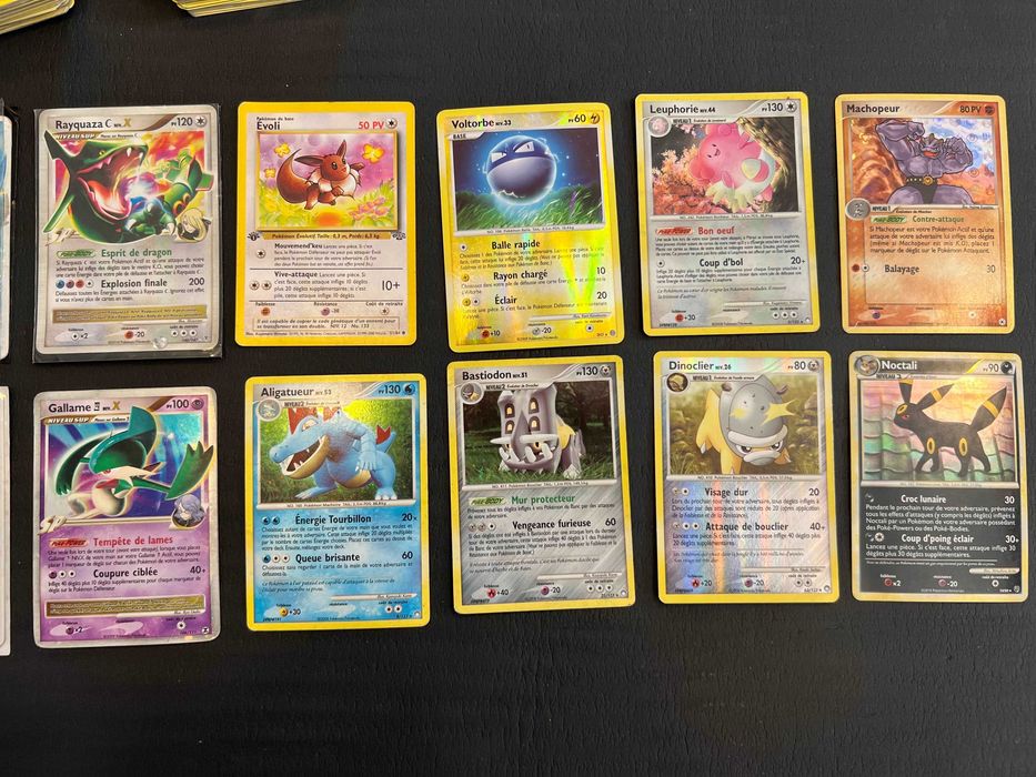 Carti Pokemon TCG Rare, Holo si Bulk seturi vechi [FRANCEZA]