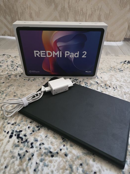 Redmi pad 2 с чехлом