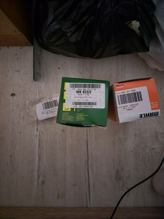 Горивен и маслен филтър с пробка skoda fabia mk1 1.4 tdi 80 к.с